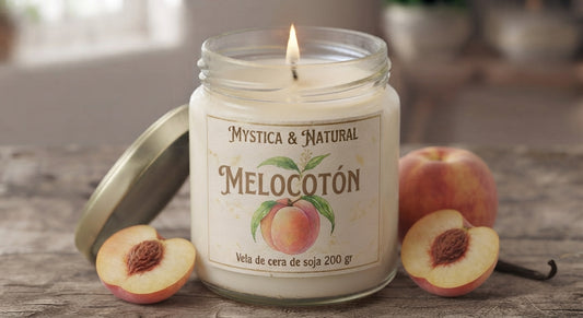 Vela melocotón